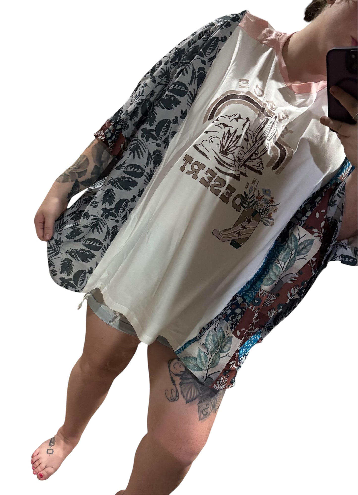 Desert Dreamer Asymmetrical shirt
