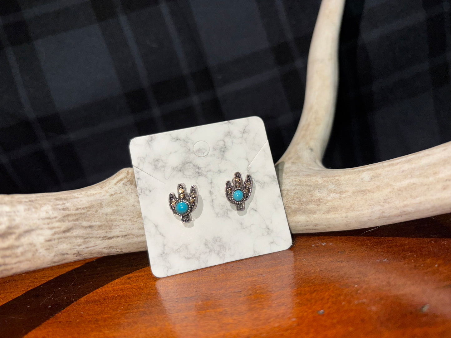 Simple Charm Stud Earrings