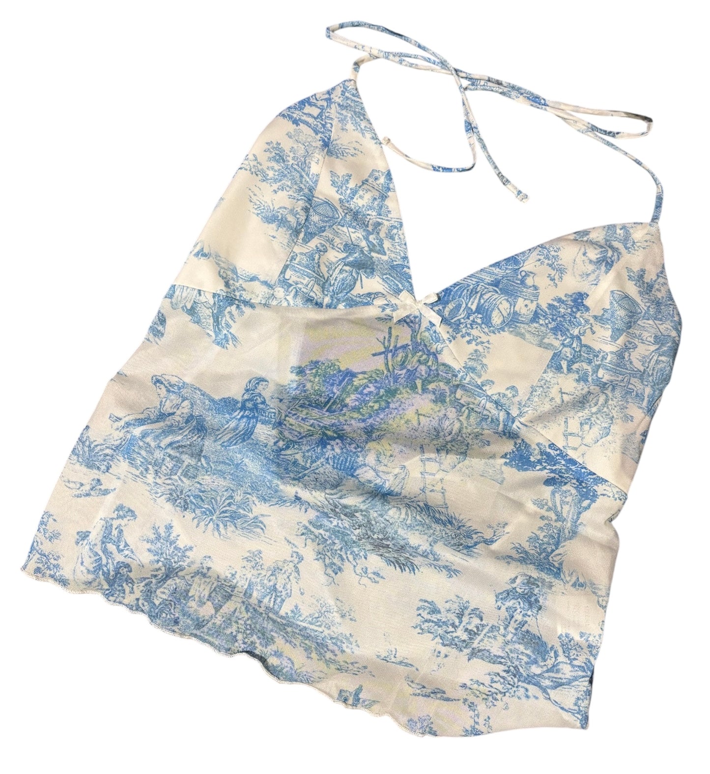 Lassoed in Blue Halter