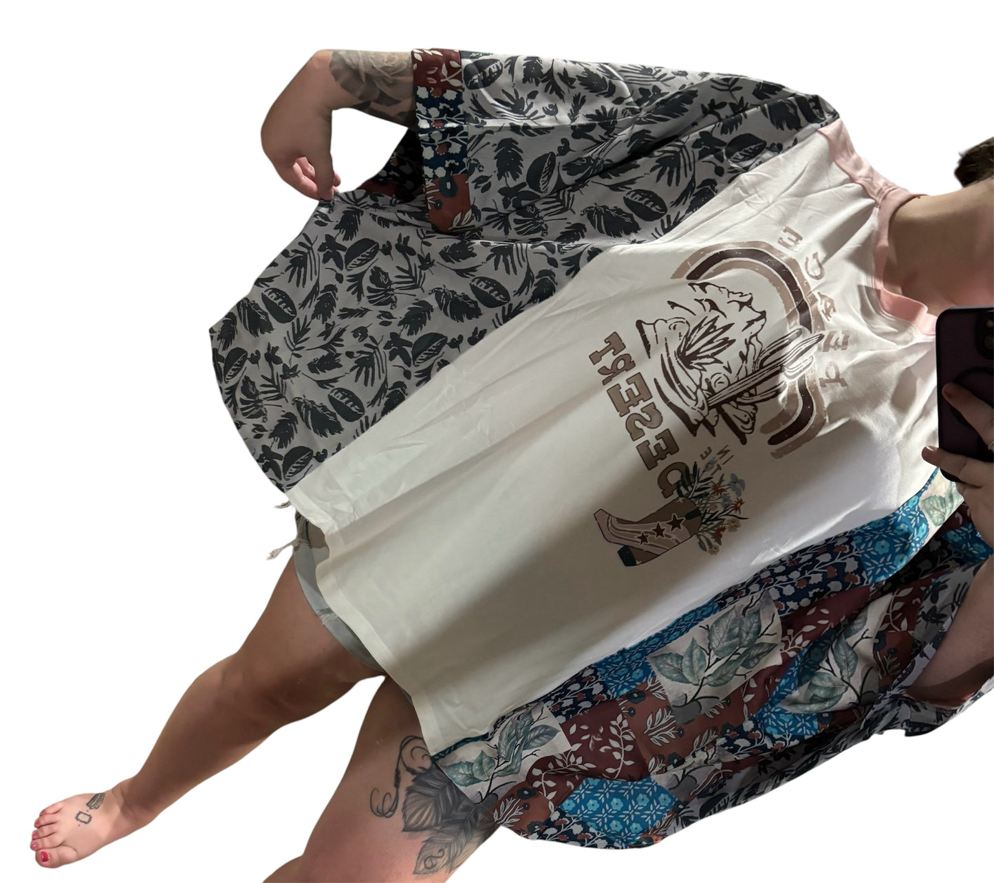 Desert Dreamer Asymmetrical shirt