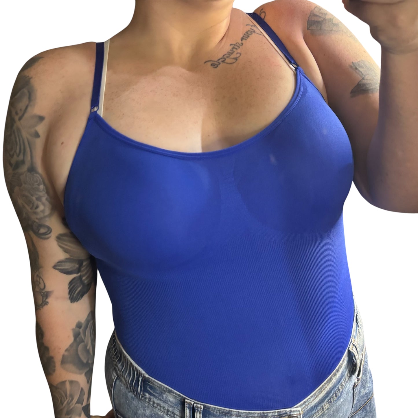 Sapphire Glow Bodysuit